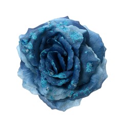 Rose Bleue paillettes...