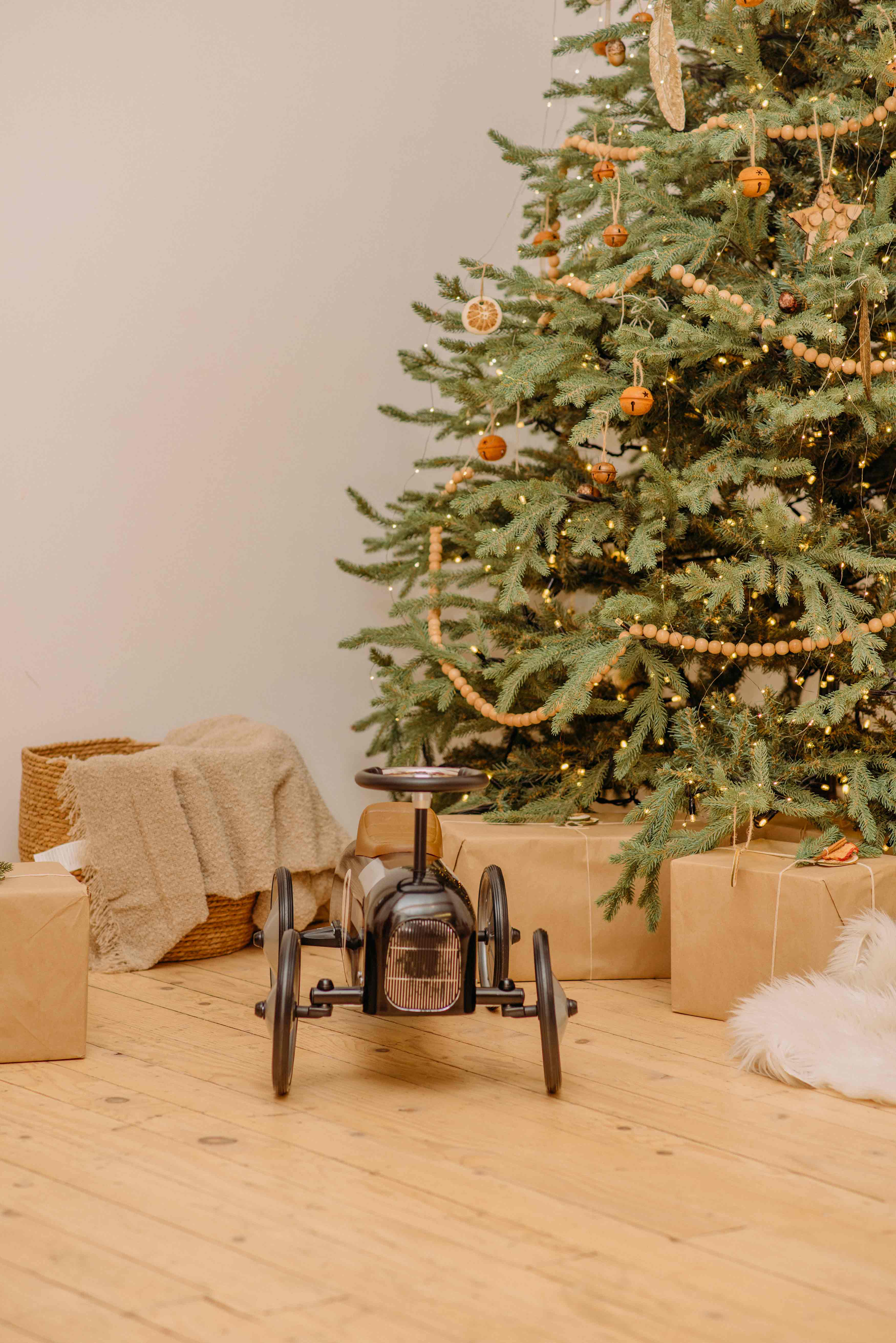 Sapin de Noel décoré